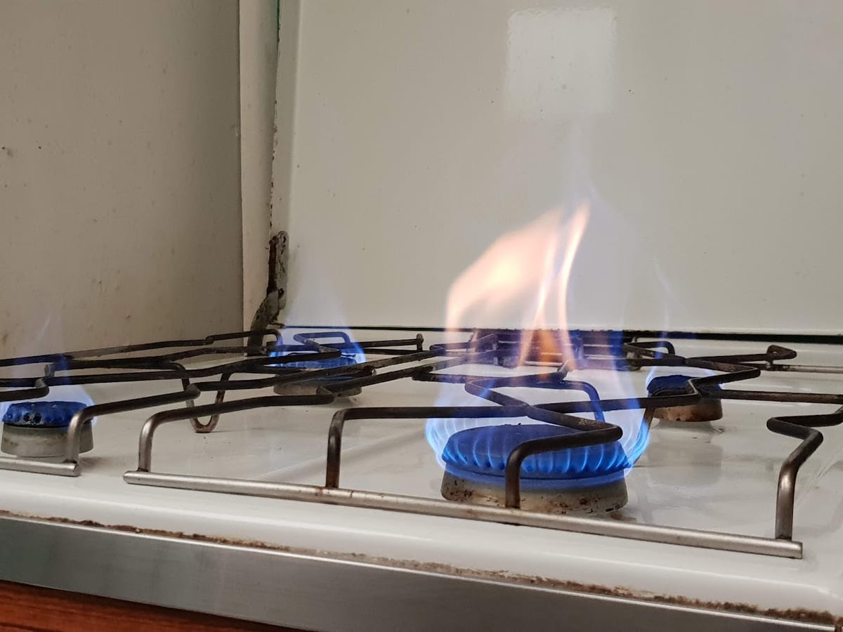 Photographie réalisée par Sibane représentant un bruleur gaz